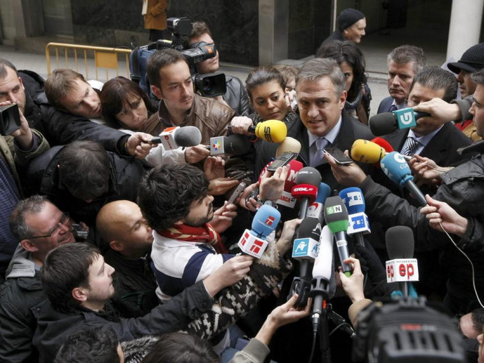 El presidente de la LFP, José Luis Astiazarán