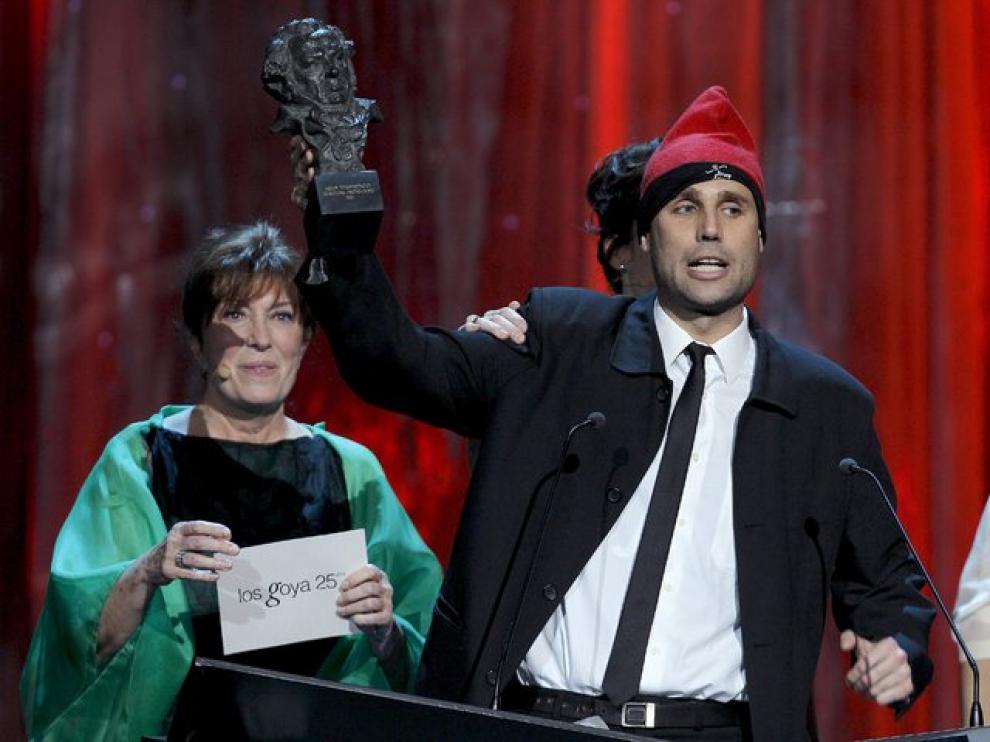 Jimmy Jump se cuela antes de la entrega al premio al mejor actor