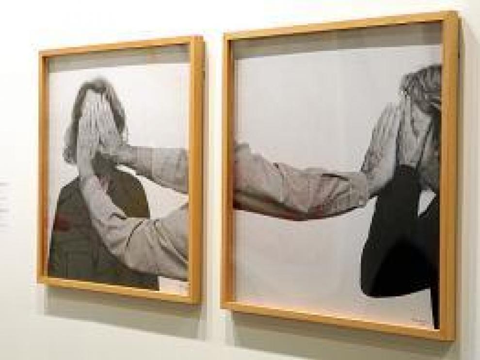 Díptico de la portuguesa Helena Almeida.
