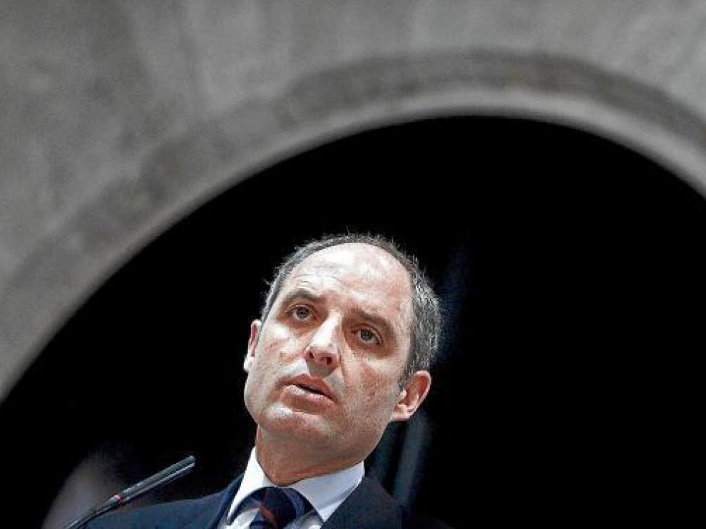 Camps, tras la reunión con los presidentes de las Cámaras de Comercio de Valencia, Cataluña y Murcia.