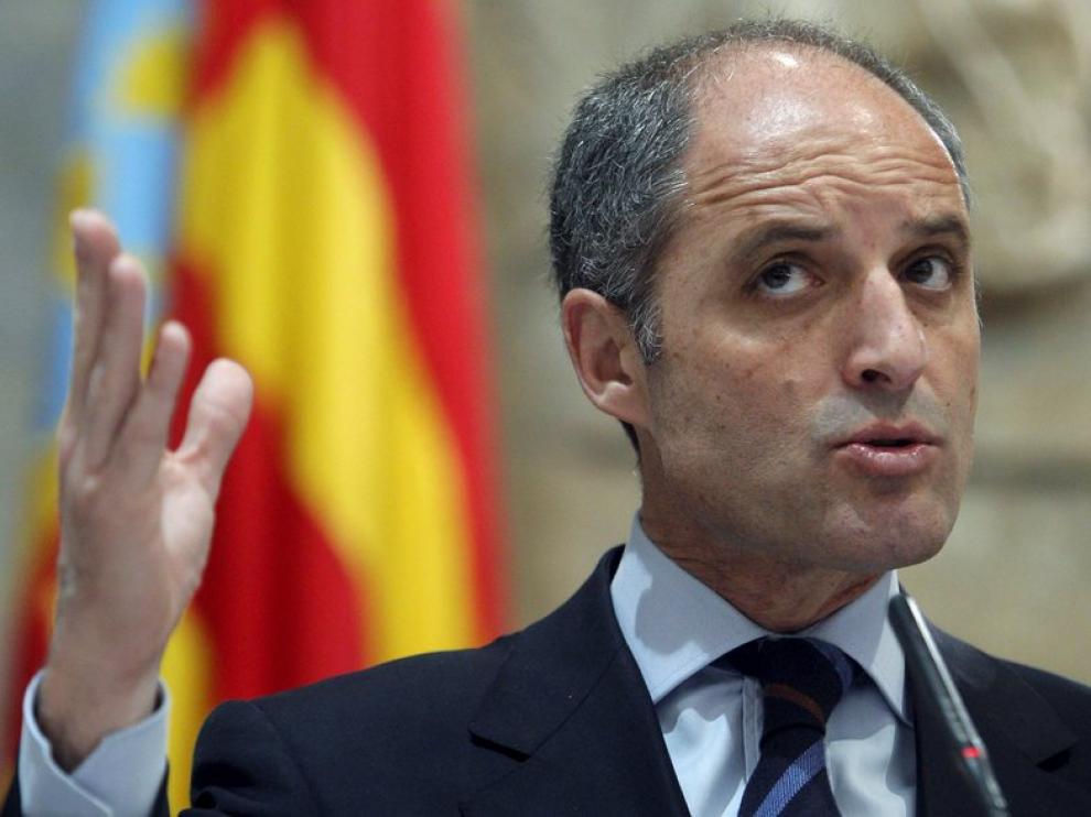 Francisco Camps durante un acto.
