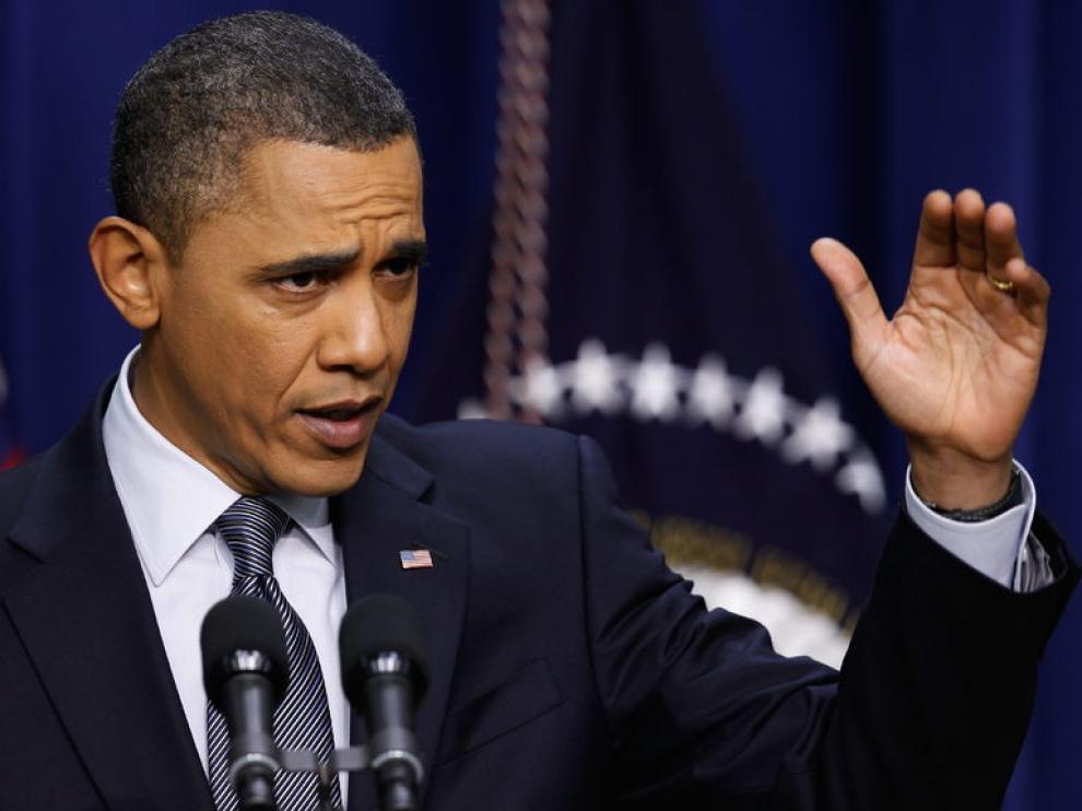 Barack Obama en rueda de prensa