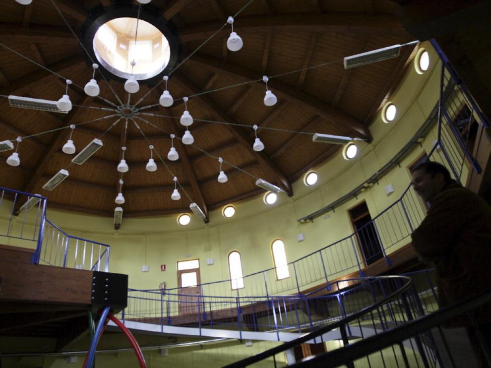 Interior del edificio CIRCE