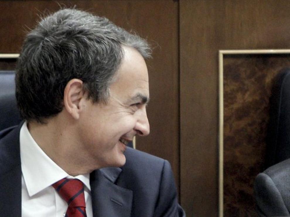 Zapatero y Rubalcaba en la sesión de control al Gobierno