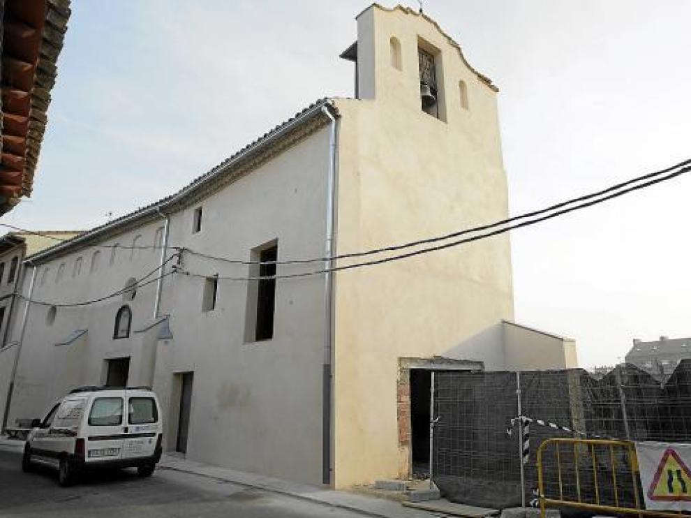 Exterior de la iglesia tras las obras de restauración.