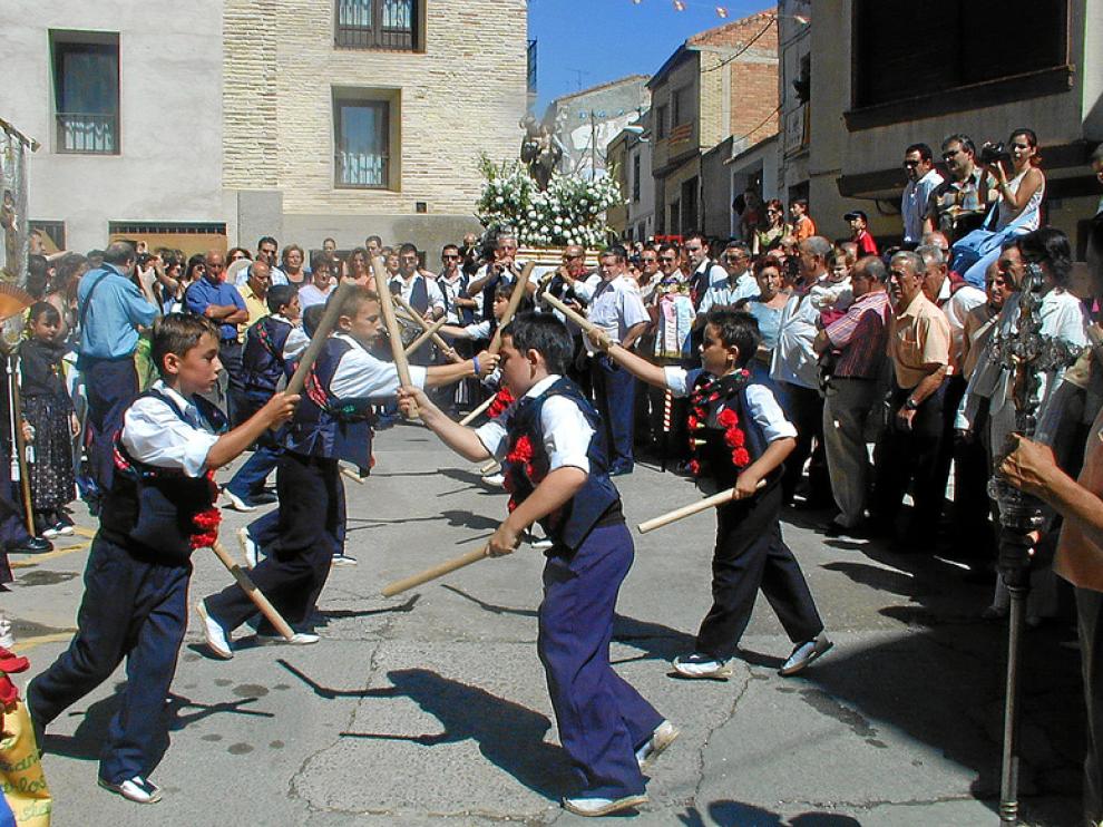Los danzantes infantiles volverán a animar las calles de Gallur el próximo martes