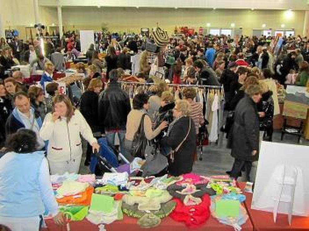 El público abarrotó el salón multiusos del Centro de Congresos.