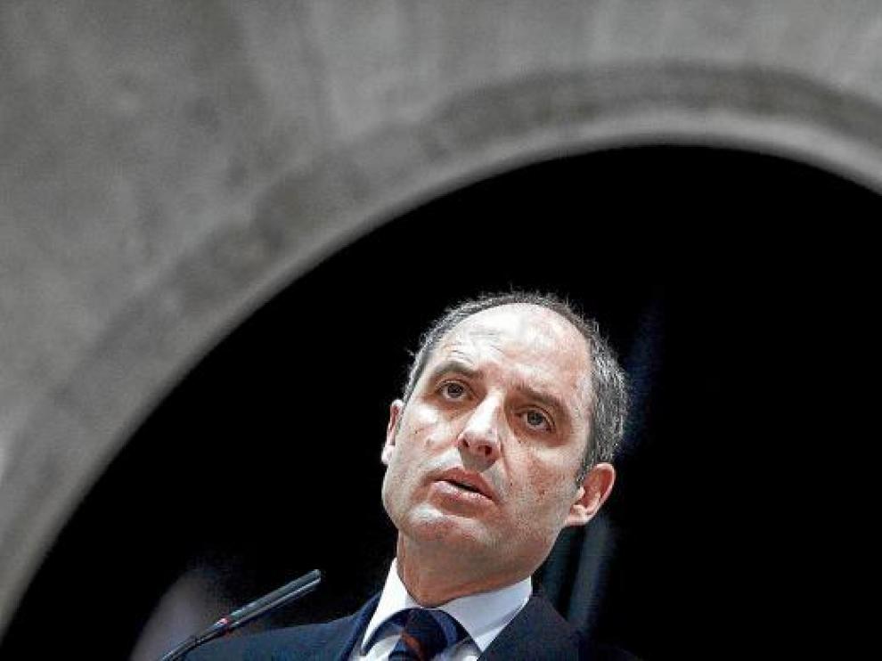 El presidente de Valencia, el popular Francisco Camps.