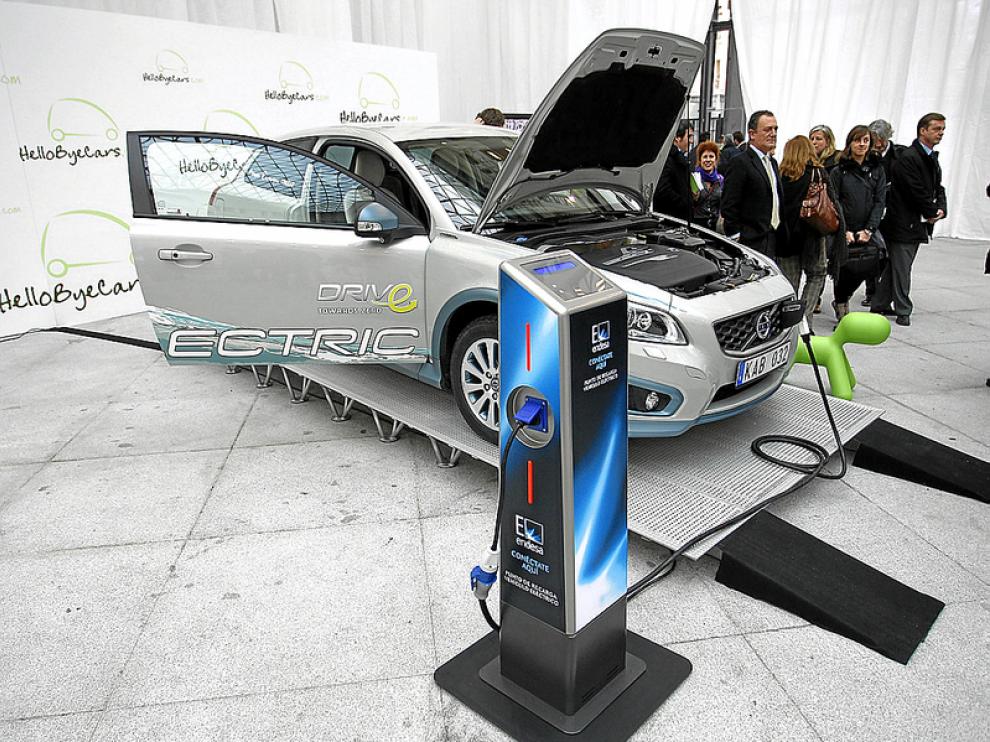 El Volvo eléctrico será uno de los coches del programa.