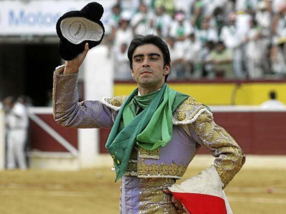 Miguel Ángel Perera salió por la puerta grande el día 10 de agosto tras cortar tres orejas.