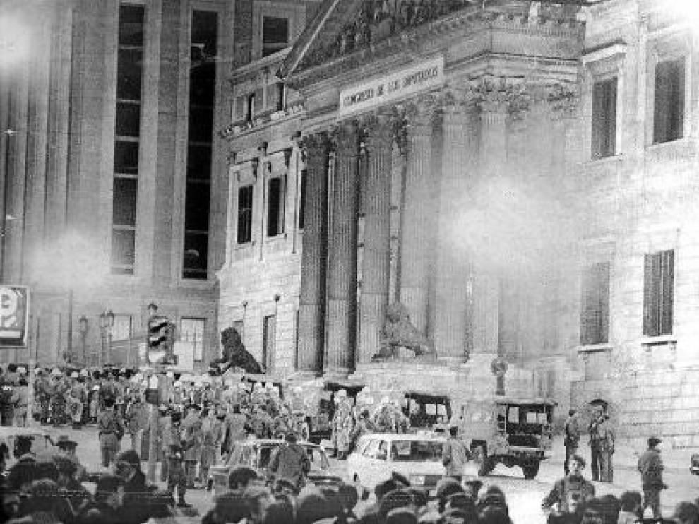 Aragón y sus protagonistas en el golpe