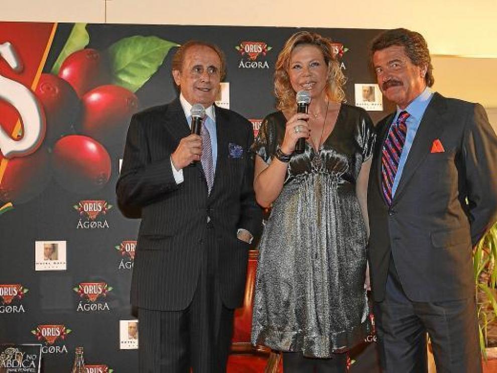 Jaime Peñafiel, Mari Cruz Soriano y José María Marco.