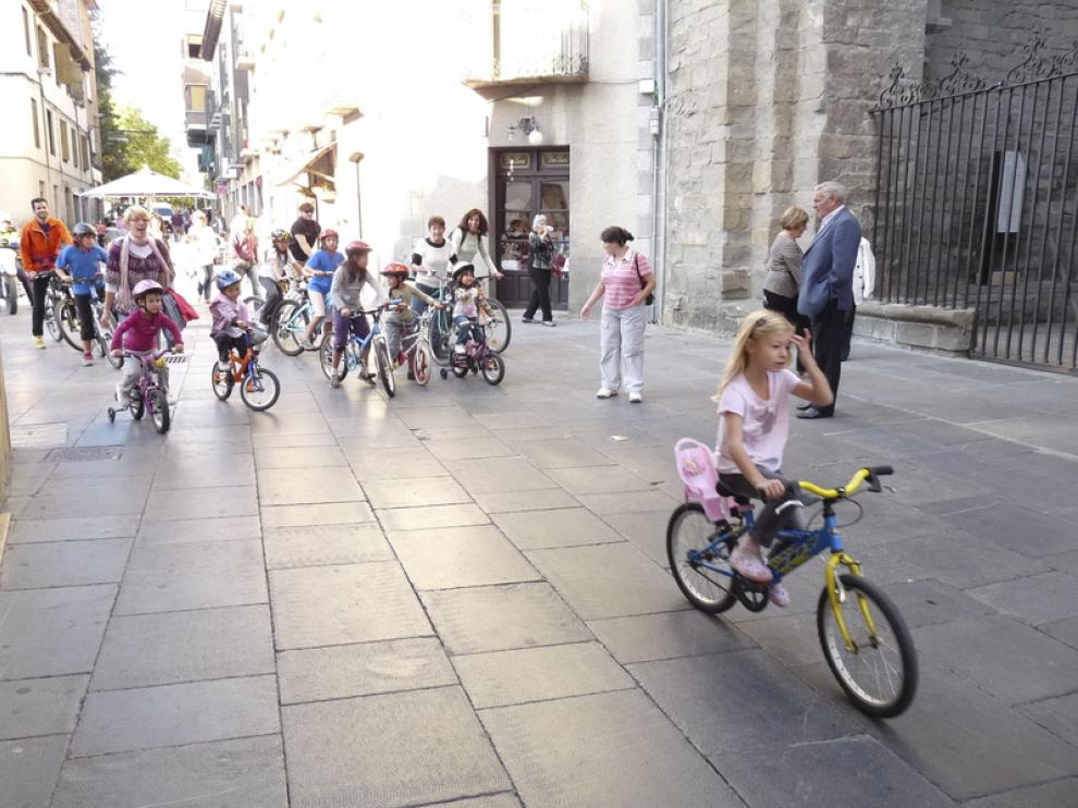 Actividades de la semana de la movilidad en Jaca