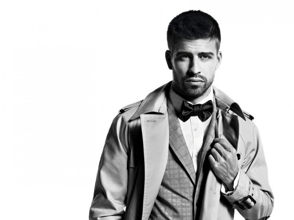 Gerard Piqué en una imagen promocional de Mango