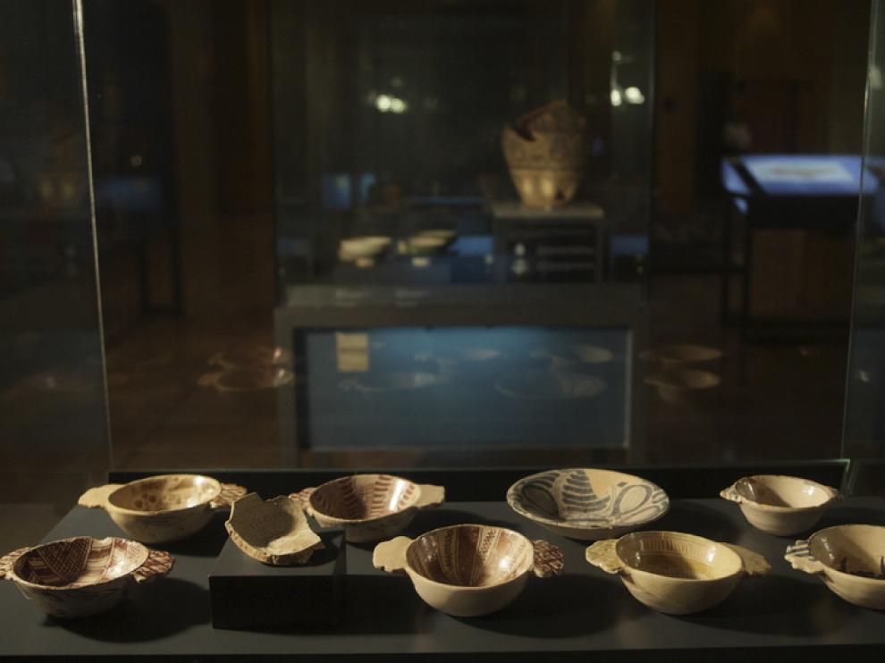 Objetos culinarios en el Teatro Romano de Caesaraugusta