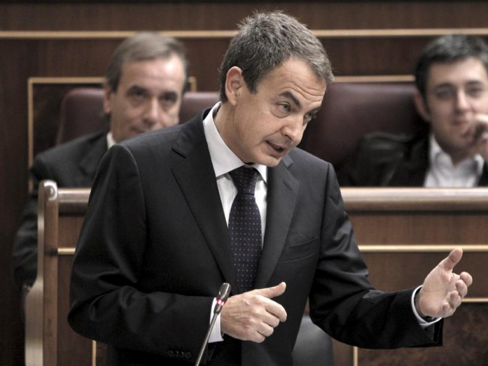 El presidente del Gobierno, José Luis Rodríguez Zapatero