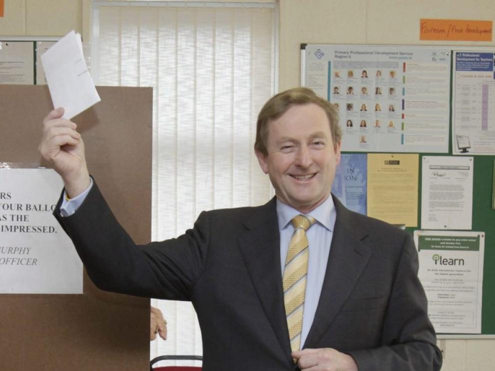 Enda Kenny, primer ministro irlandés.