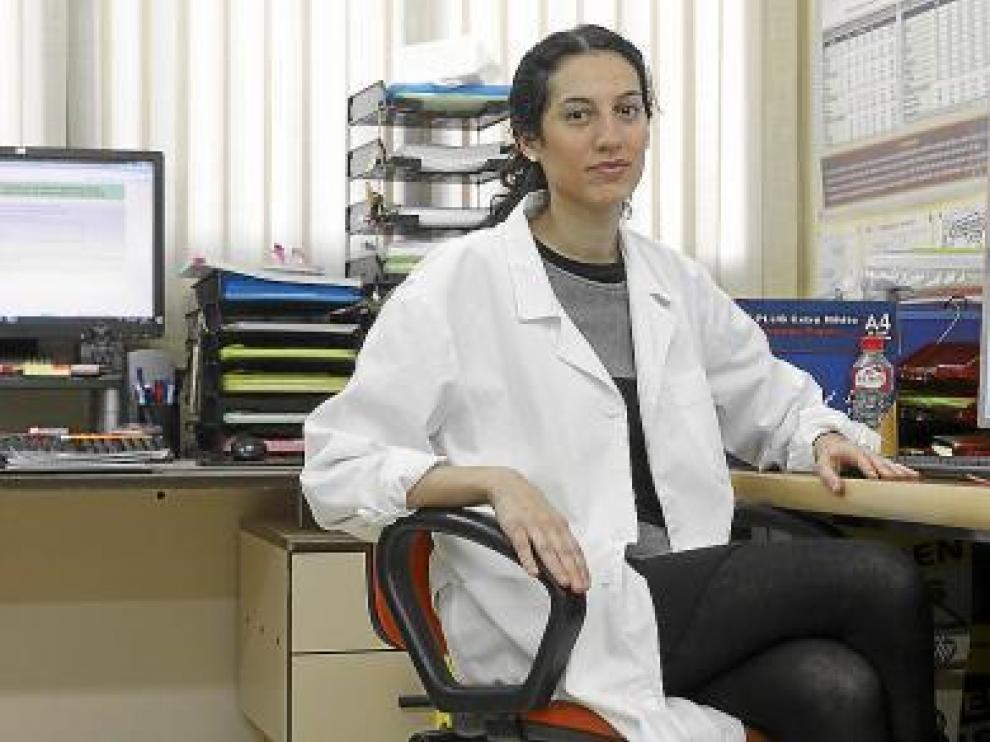 Leticia Gutiérrez-Galve, en su despacho del grupo Zarademp del Hospital Clínico.