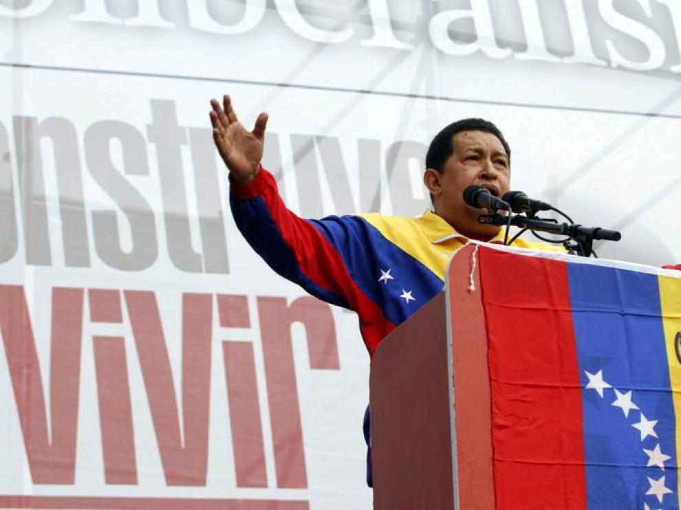 El expresidente de Venezuela, Hugo Chávez