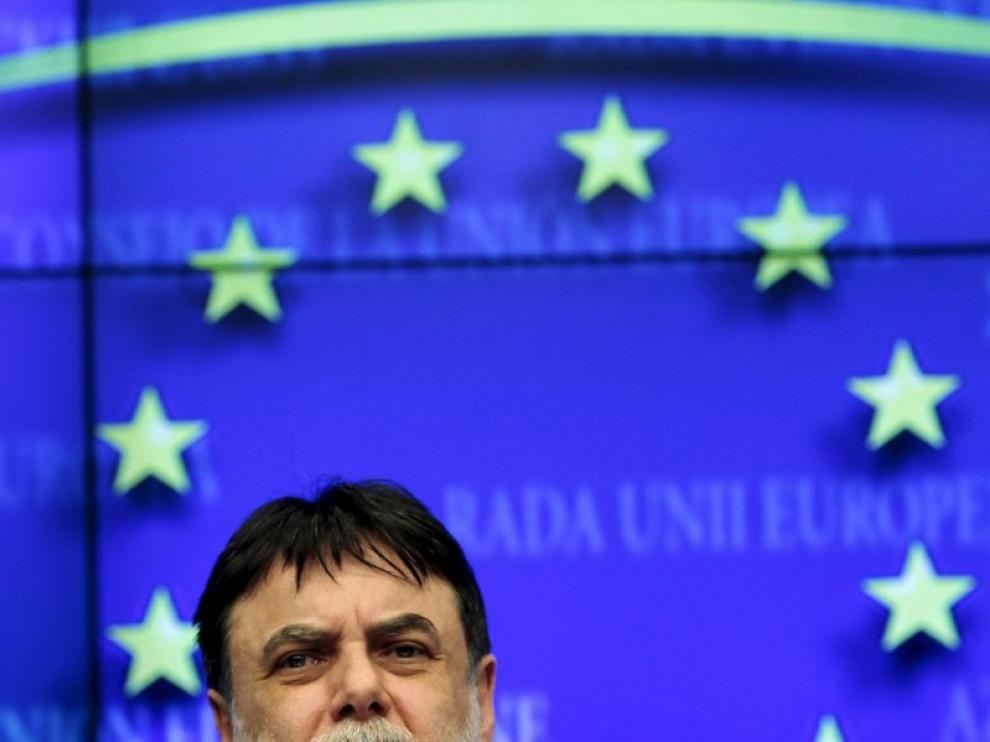 El primer ministro húngado de energía Tamas Fellegi