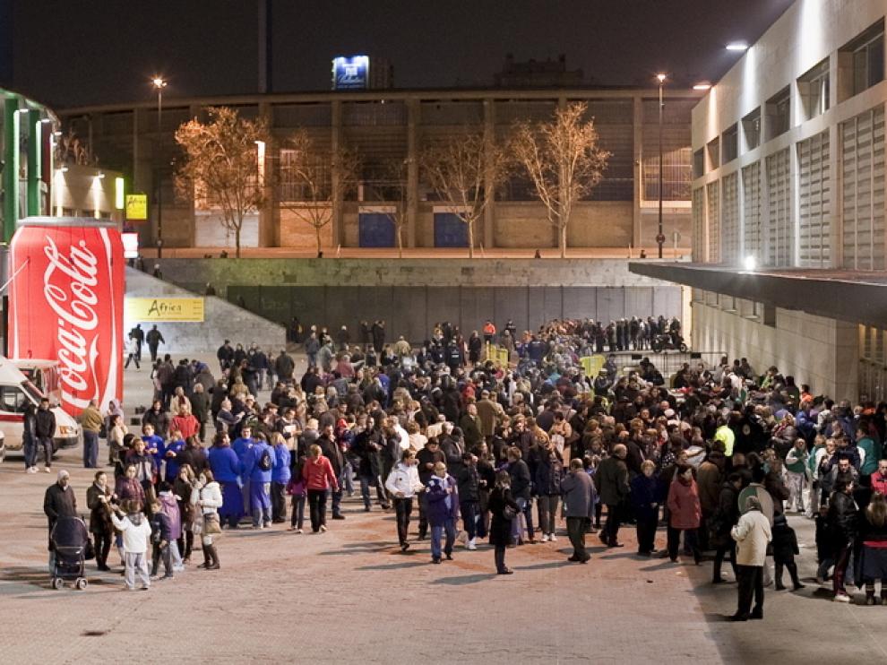 Miles de ciudadanos se dieron cita en junto al Auditorio