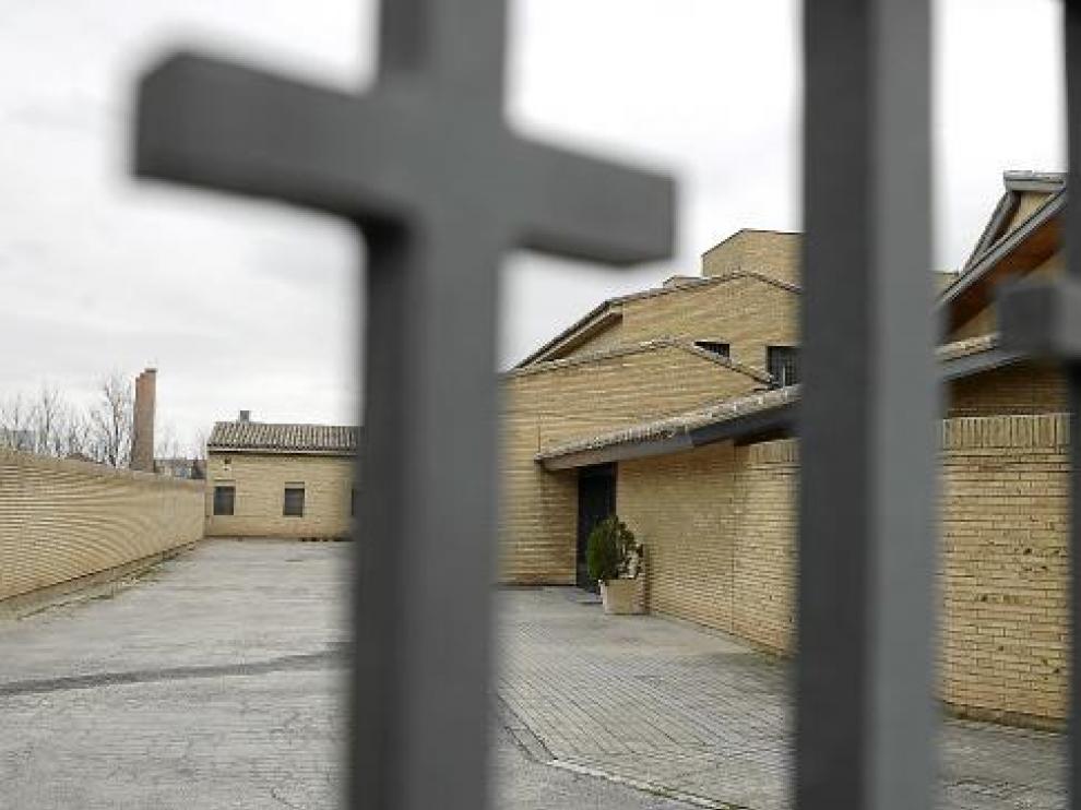 Entrada principal al monasterio de Santa Lucía, situado en el barrio de Casablanca.