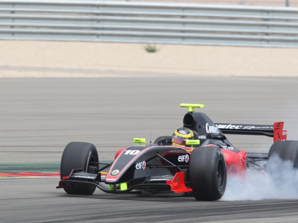 Ricciardo en los test oficiales en Motorland de las World Series by Renault