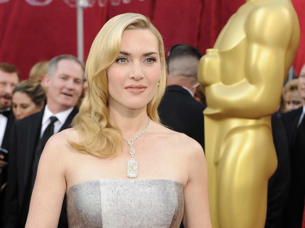 Kate Winslet en la alfombra roja de los premios Óscar