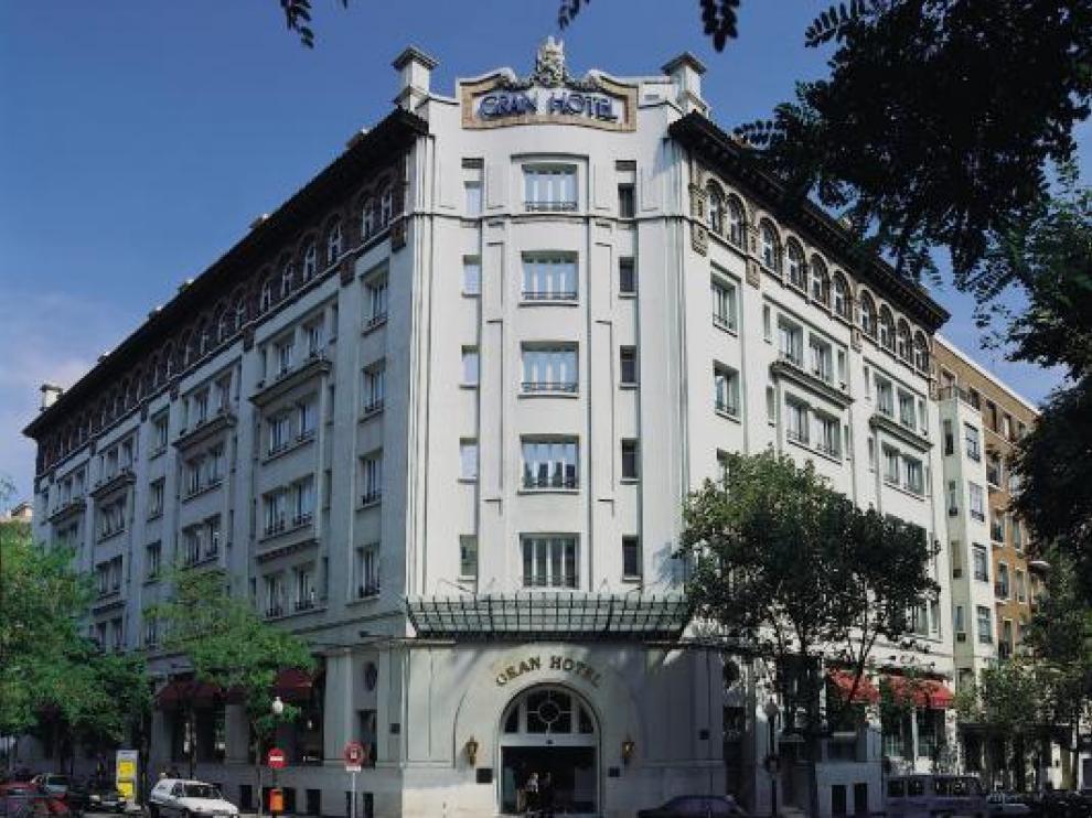 Fachada del Gran Hotel de Zaragoza