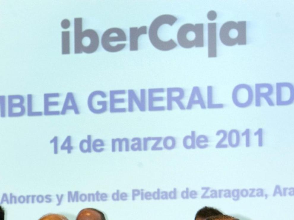 El presidente de Ibercaja, Amado Franco,