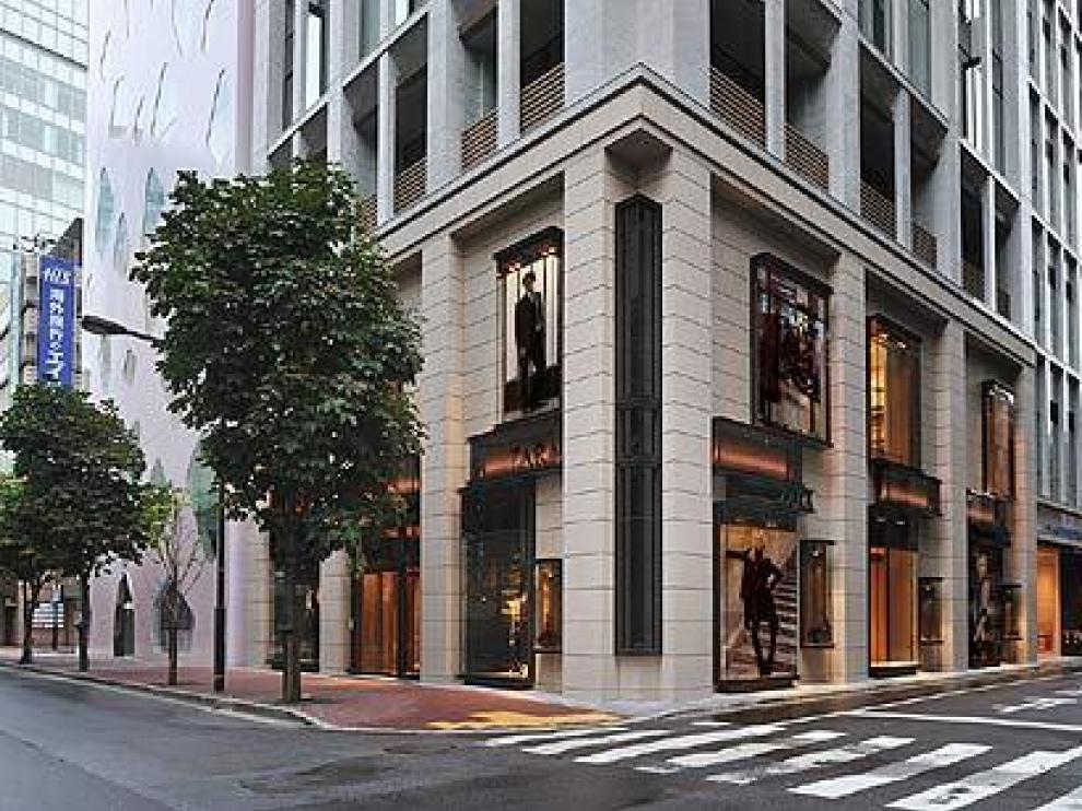 Tienda de Zara en Tokio
