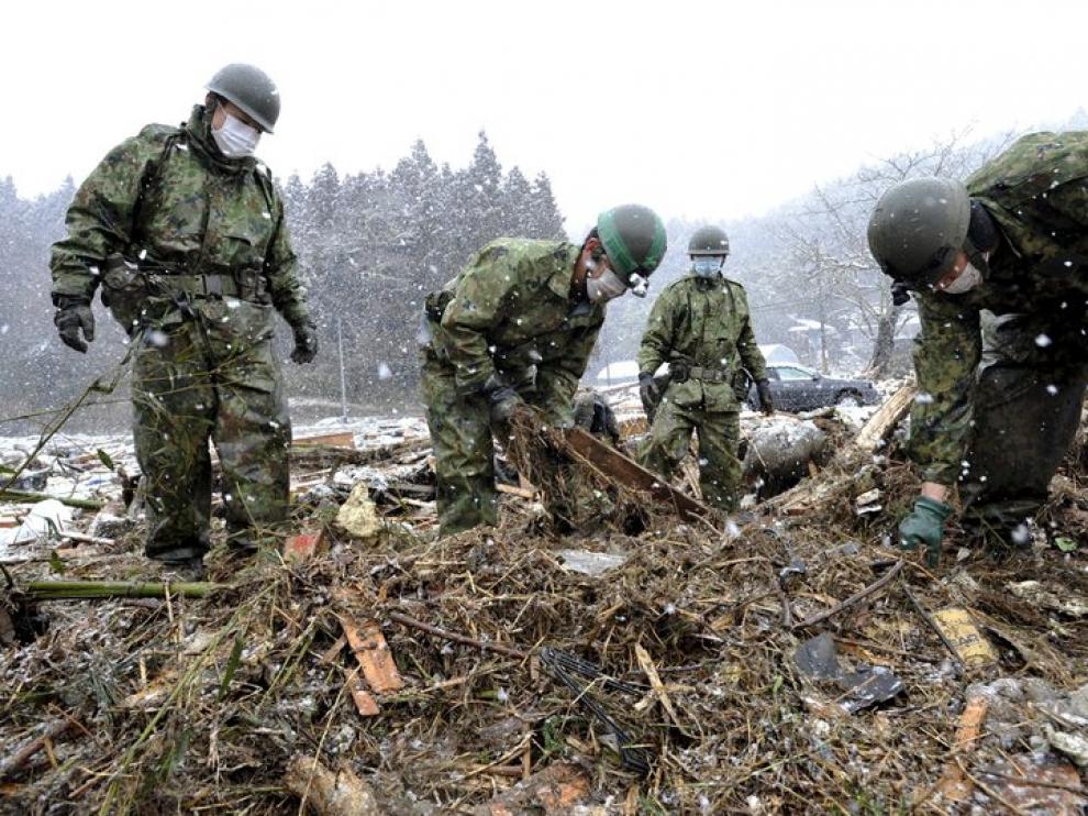 Foto correspondiente a la tragedia que asoló Japón en marzo de este año.