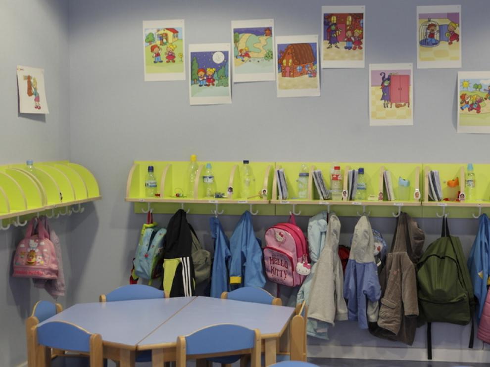 Imagen de una clase de una escuela infantil.
