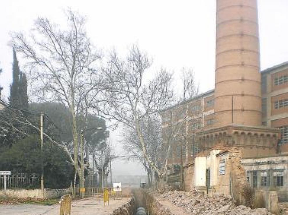 Las obras para llevar el vertido a la azucarera ya han comenzado.
