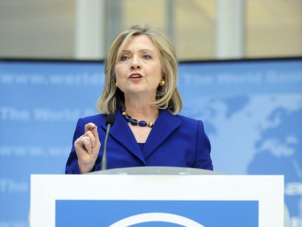 La secretaria estadounidense de Estado, Hillary Clinton.