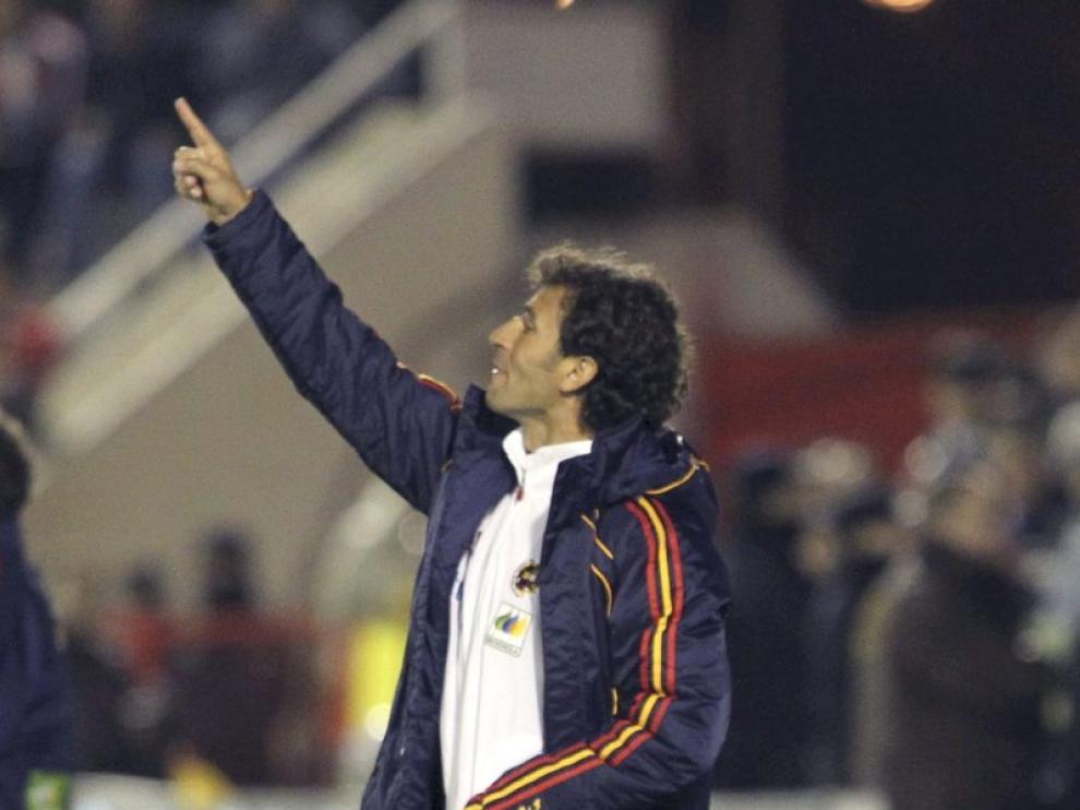 El entrenador de la selección española sub-21, Luis MIlla, en una imagen de archivo