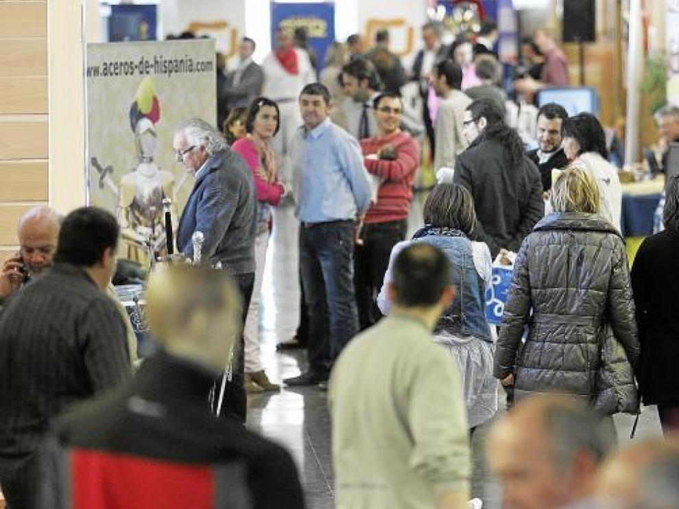 La feria tuvo que repartirse este año en dos edificios por la gran cantidad de expositores.