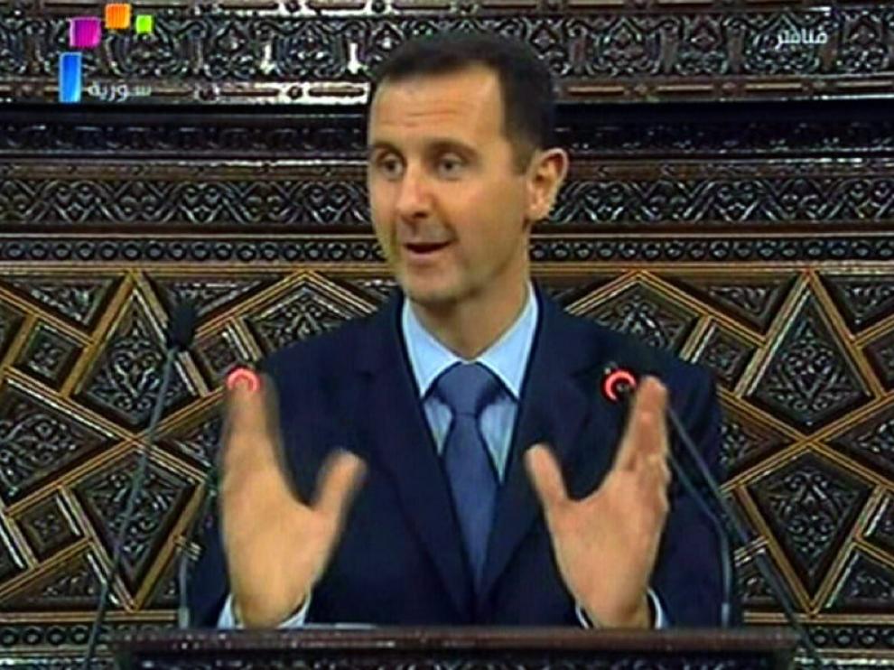 El presidente de Siria, Bashar al Assad, en una foto de archivo.