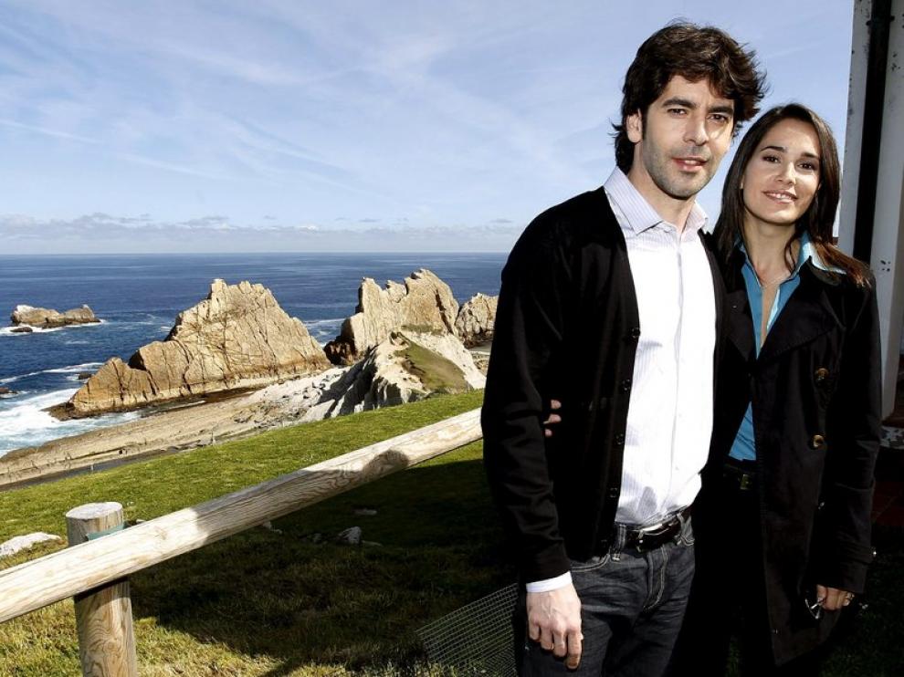 Eduardo Noriega y Celia Freijeiro, protagonistas de la serie