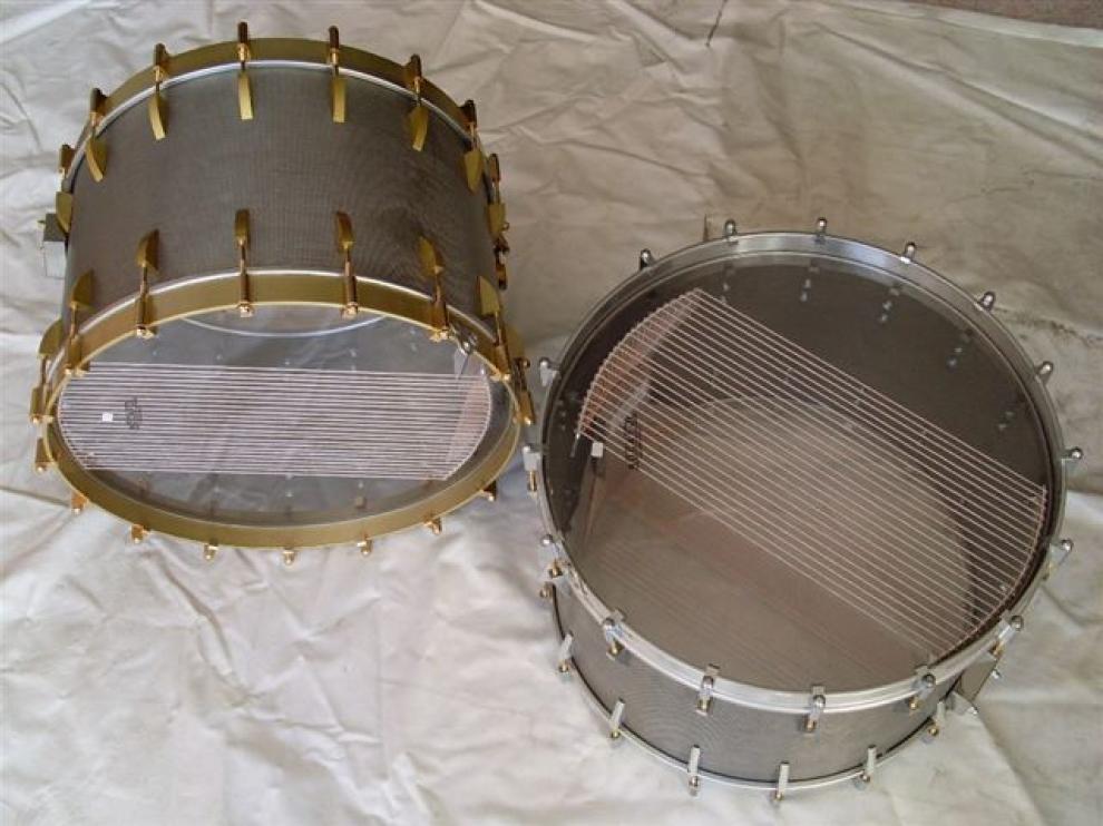 Tambor microperforado con llave especial