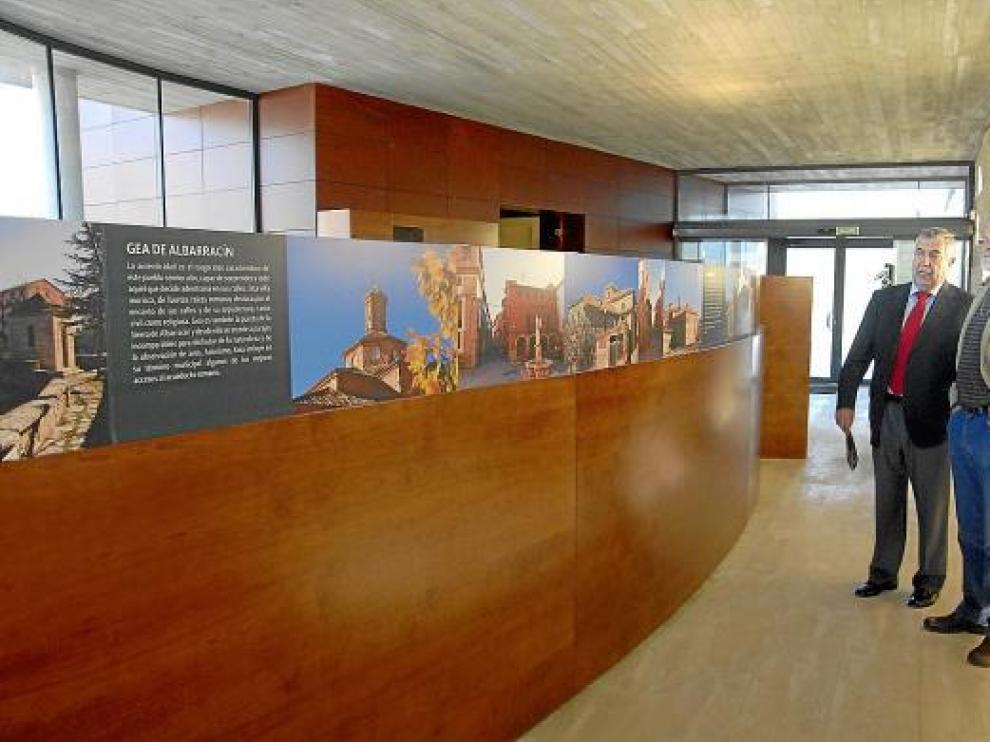 El panel de entrada muestra un recorrido por los tres municipios por donde pasa el acueducto.