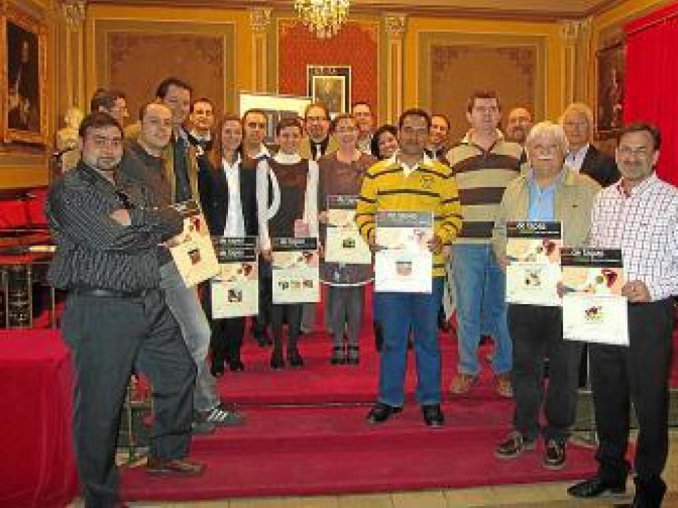 Entrega de los premios en Barbastro y Binéfar.