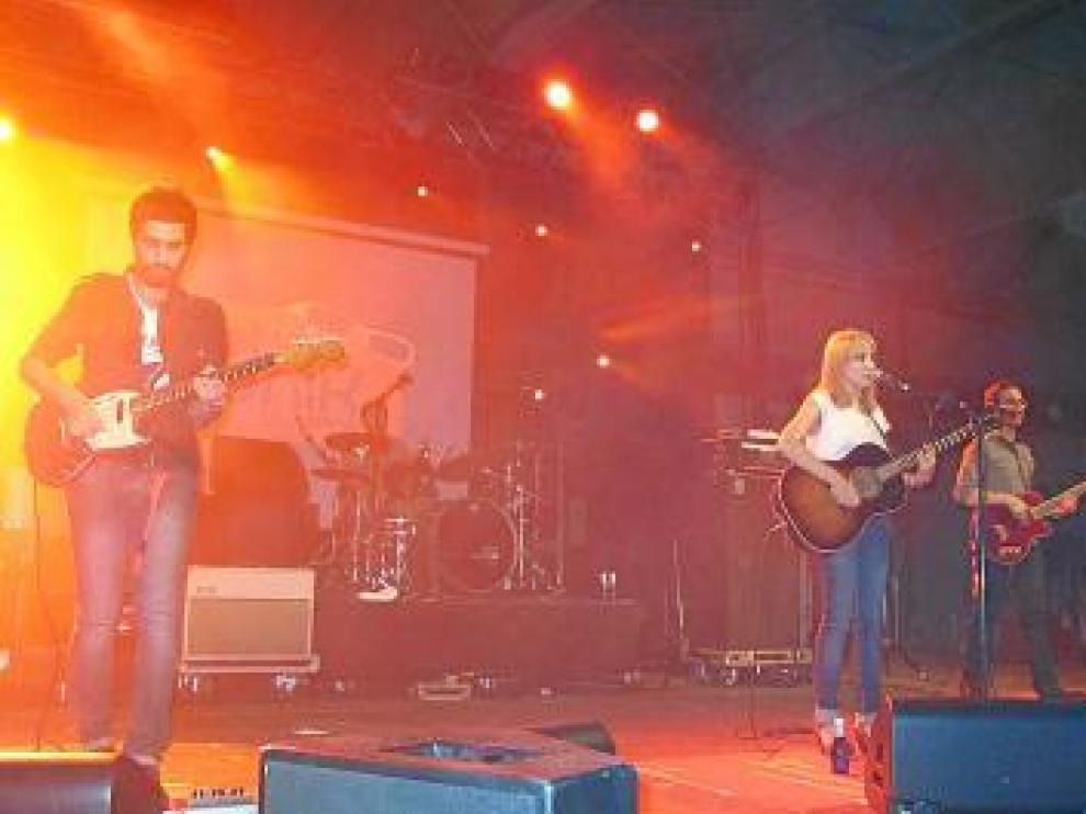 Actuación en una de las ediciones pasadas del Polifonik Sound de Barbastro.
