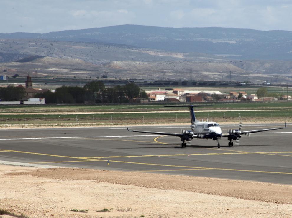 Vuelo técnico en el aerodromo de Caudé