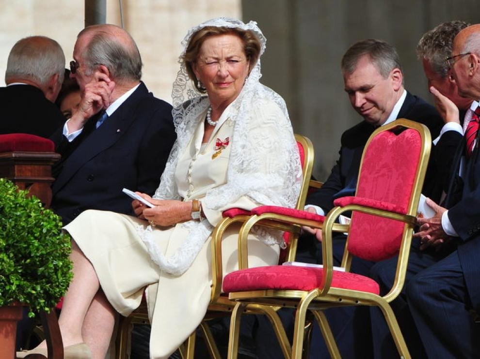 La reina Paola de Bélgica, una de las cinco casas reales que asisten a la ceremonia