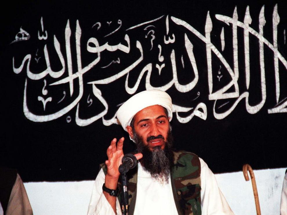 Imagen de archivo de Bin Laden, en Afganistán