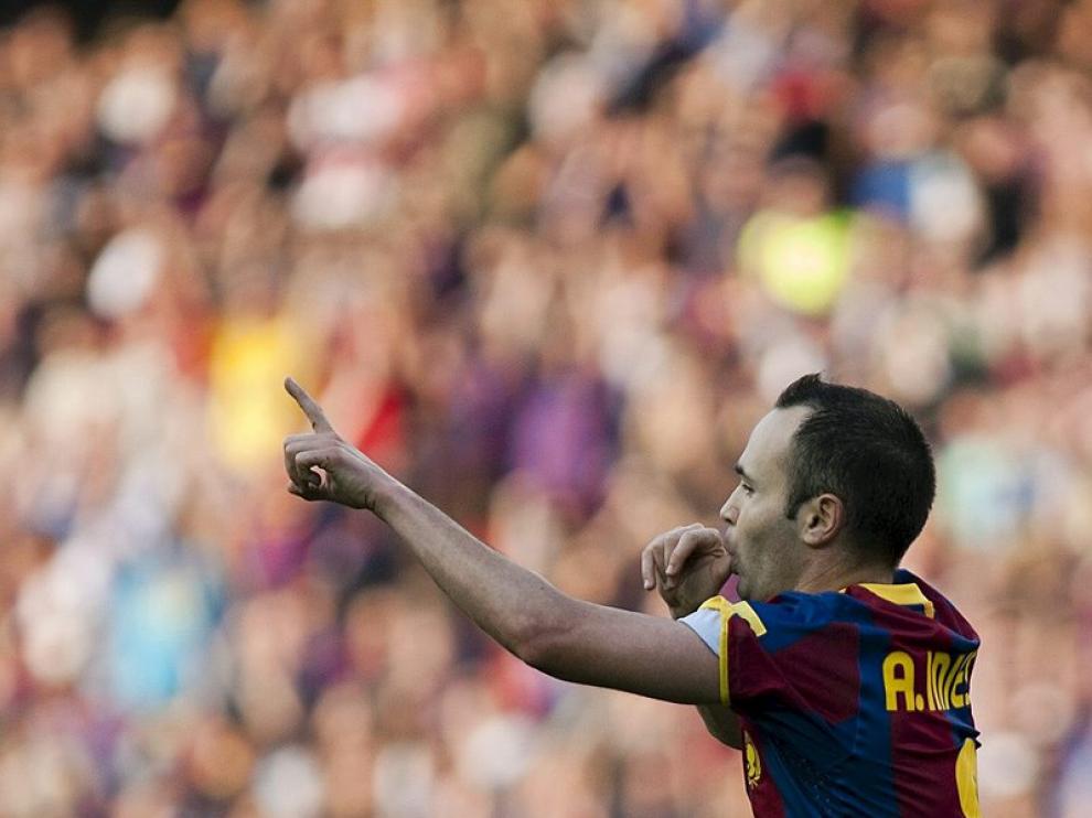 Iniesta, que marcó el primer gol, fue el más destacado