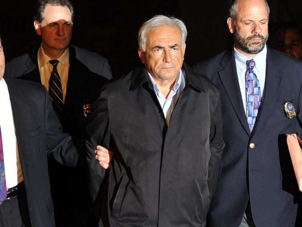 Dominique Strauss-Kahn fue detenido en Nueva York
