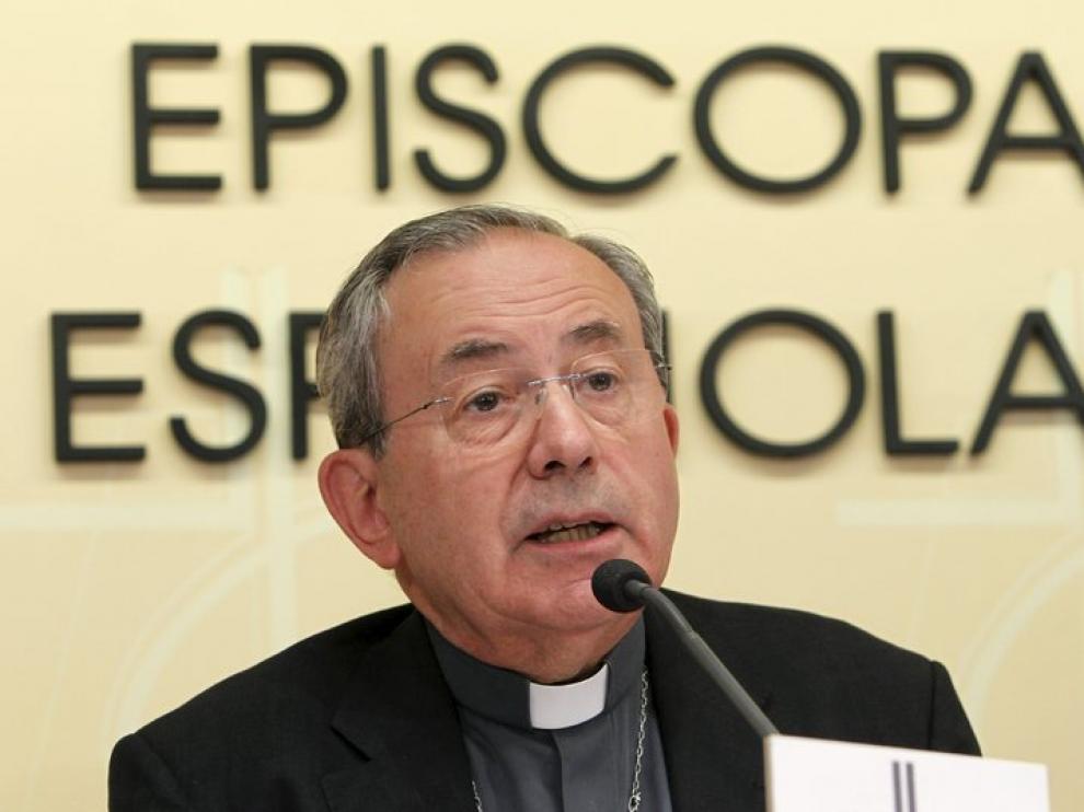 Antonio Algora, obispo de Ciudad Real.