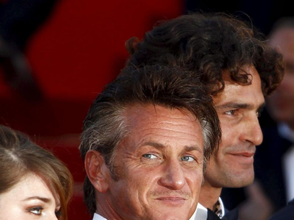Sean Penn y el equipo de 'This must be the place'